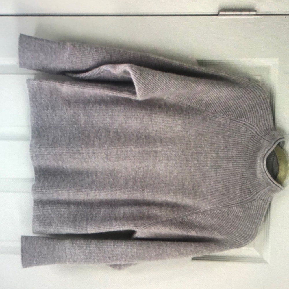 Tan express mock neck sweater size XS